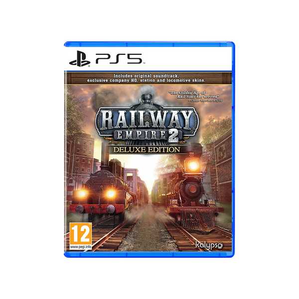 Railway Empire 2 - Deluxe Edition PS5, Xbox and Switch Game Pre-Order.